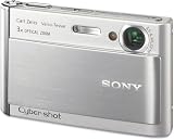 Sony Cybershot DSC-T70 8.1MP Digital Camera with 3x Optical Zoom with Super Steady Shot Image Stabilization (Silver)