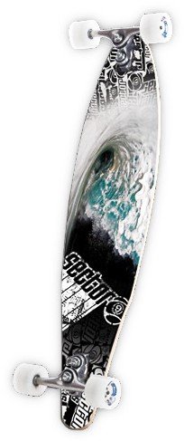 Sector 9 Sand Wedge Sidewinder Flush Mount Complete Longboard