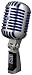 Shure Super 55 Deluxe Vocal Microphone (Chrome)