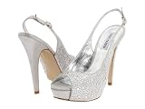 Steve Madden Lyddiaa Rhinestone Womens Ankle Strap