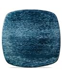 Noritake Elements Marine Large Square Plate, 11.75