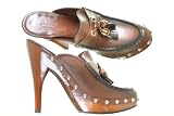 Gucci - Authentic Gucci Womens High Heel Wooden Clogs Shoes