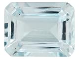 AVG 2.00CT 9X7MM EMERALD CUT AQUAMARINE FROM BRAZIL