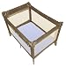 Kushies Certified Organic Play Pen Fitted Sheet, Blue