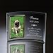 Pet Memorial Curved Glass Vertical 4x6 Photo frame