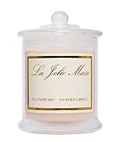 Scented Candles 100% Soy Wax Plumeria Jar Candle, Fine Home Fragrance,10Oz,Candle Gift,50+Hours