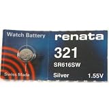 FOSSIL Watches:#321 Renata Watch Battery