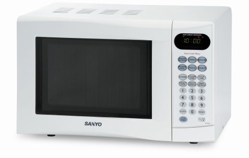 Sanyo EM-S1567 White Compact Touch Control Solo Oven