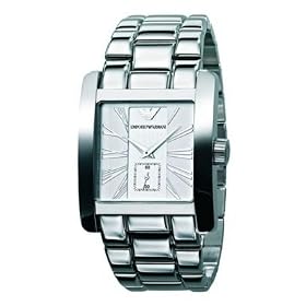 Emporio Armani Mens Stainless Steel Bracelet Watch by Emporio Armani