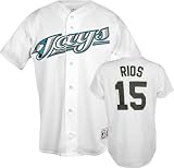 Alex Rios Majestic MLB Home Replica Toronto Blue Jays Youth Jersey