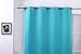 Deconovo Thermal Insulated Blackout Living Room Grommet Top Curtains 52x63 Inch Turquoise