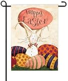 Happy Easter Egg Palace Garden Flag