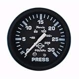 Product details for Euro Series Marine Instruments (292-5100897) - Type: Water Pressure Gauge Kit - Description: 30 Psi. For Water-cooled O/b Motors. Includes Installation Kit