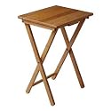 EASY - Solid Wood Folding TV / Laptop / Craft Table - Antique Pine