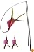 The Da Bird Value Pack (Includes 1 Da Bird Original Single 3 Foot Pole Cat Toy & 2 Replacement Feathers)