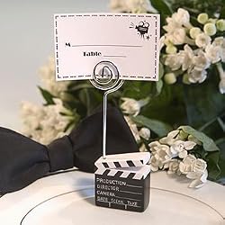 Clapboard Style Placecard Holder