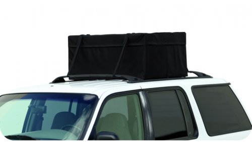 Bully Car Top Cargo Bag Roof Top Cargo Carrier 15 Cubic Feet 38"L x 38"W x 17"H (Fits most Cars, Trucks, SUVs, and Vans)Standard - Waterproof