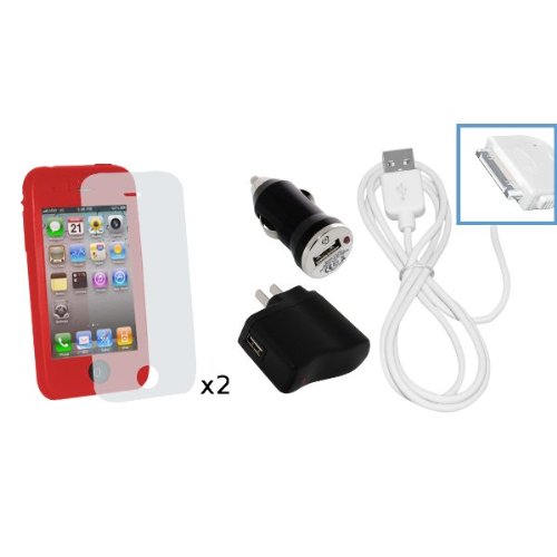 6 Piece Accessory Kit for iPhone 3G 3GS