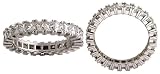 2.50 CT PRINCESS G/H VS2 DIAMOND ETERNITY BAND