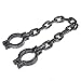DealgladÂ® Halloween Costume Party Trick Props Plastic Wrist Shackles Prison Handcuffs