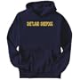 Hoodie Mens Navy Blue " Shetland Sheepdog " SIMPLE / CRACKED / VINTAGE / OLD Dogs XXX-Large