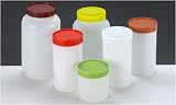 41N 19PFzML. SL160  Paderno World Cuisine 1 Quart Plastic Storage Canister, White Cap