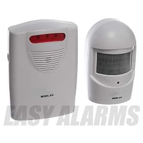 DIY Wireless Weatherproof Garden, Shed, Driveway, Garage, Outbuilding Burglar Security Alarm