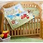 Sesame Street Park 4-piece Crib Bedding Set