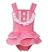 Cute Baby Girl Swimwear Bikini Bathing Suits With Hat