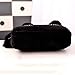 Cute Cartoon Cat Cosmetic Makeup Storage Bag Pen Pencil Pouch Case (Black)