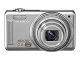 Olympus VR-330 Digitalkamera (14 Megapixel, 12-fach opt. Zoom, 7,6 cm (3 Zoll) Display, bildstabilisiert) silber