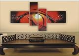 Modern Abstract Art Oil Painting STRETCHED READY TO HANG OPZ-4-17