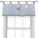 Sumersault Rocket Baby Valance