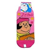ドラえもん《ジャイコLPK×PK》レディースソックス☆アニメキャラ女性用靴下通販☆