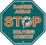 Miami Dolphins Stop Sign
