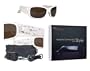 Tri Specs Bluetooth MP3 Sunglasses - Wireless Cell Phone Connection and Prescription Compatable, Black