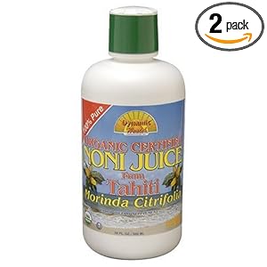 Dynamic Health Noni Juice, Tahatian Morinda Citrifolia, 32 Ounces (Pack of 2)