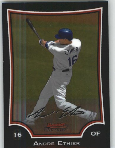 2009 Bowman Chrome Refractors #150 Andre Ethier - Los Angeles Dodgers (Baseball Cards)