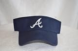 Atlanta Braves Blue Visor Hat - ATL MLB Baseball Golf Cap
