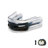 Brain-Pad LoPro+ Double Laminated Strap/Strapless Combo in one Mouthguard