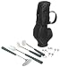 Charcoal Companion Barbeque Tool Set  In A Mini Golf Bag