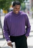 Kings' Court Plaited Mock Neck Shirt
