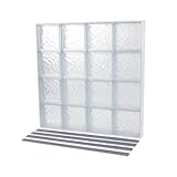 UPC 752494000058 product image for TAFCO WINDOWS NailUp2 Glass Block Window, 32 In. x 32 In., ICE Pattern - Solid | upcitemdb.com