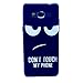 For Galaxy Grand Prime SM-G530H , ivencase Funny Angry Face Pattern Protective Flexible Ultra Slim Texture Hard [Rear] Skin Case Cover Perfect Fit for Samsung Galaxy Grand Prime SM-G530H G5308W G5309w G5306w + One 