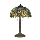 Buy Dale Tiffany TT90430 Tiffany Table Lamp, Antique Verde and Art Glass Shade by Dale Tiffany Lamps