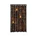 Custom Old Library Books Bookshelf Window Curtains/drape/panels/treatment Polyester Fabric Bedroom 50