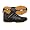 Men's Head Sonic 900 Mid Indoor Shoe-Black/Orange (7.5)