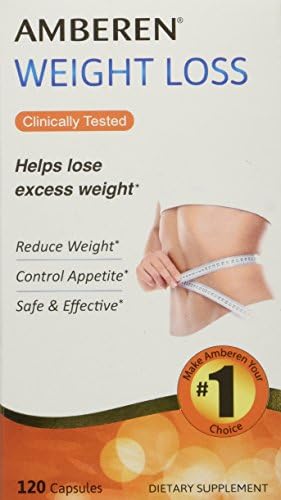 Amberen Weight Loss Supplement, 1 Box