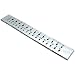 30 Half Round Hole Drawplate Jewelers Wire Drawing Tool