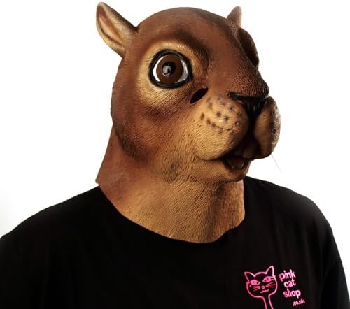 Latex Squirrel Adult Costume Mask